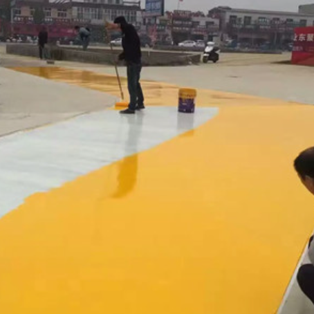黄冈彩色路面喷涂翻新的使用寿命多长